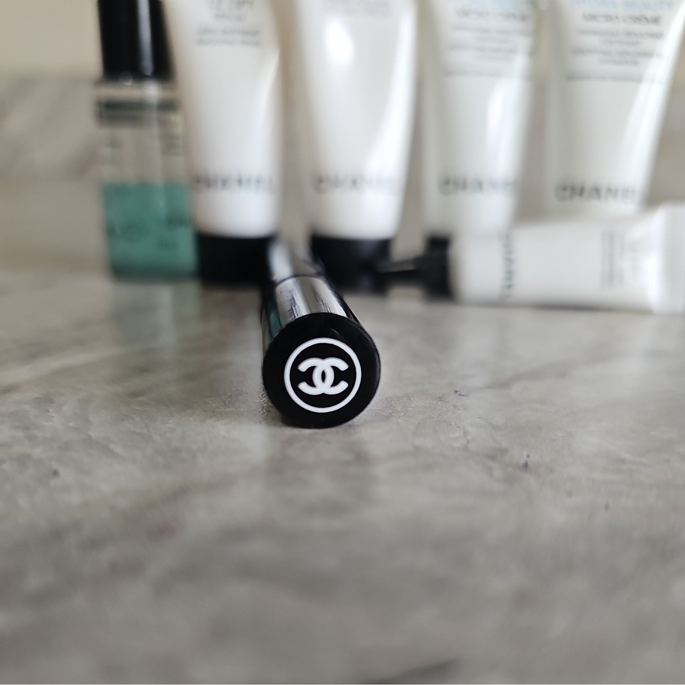CHANEL 8pc Set-Le Lift Crème+Serum+Hydra Beauty Micro Crème+Lash Primer+Remover - Picture 4 of 6